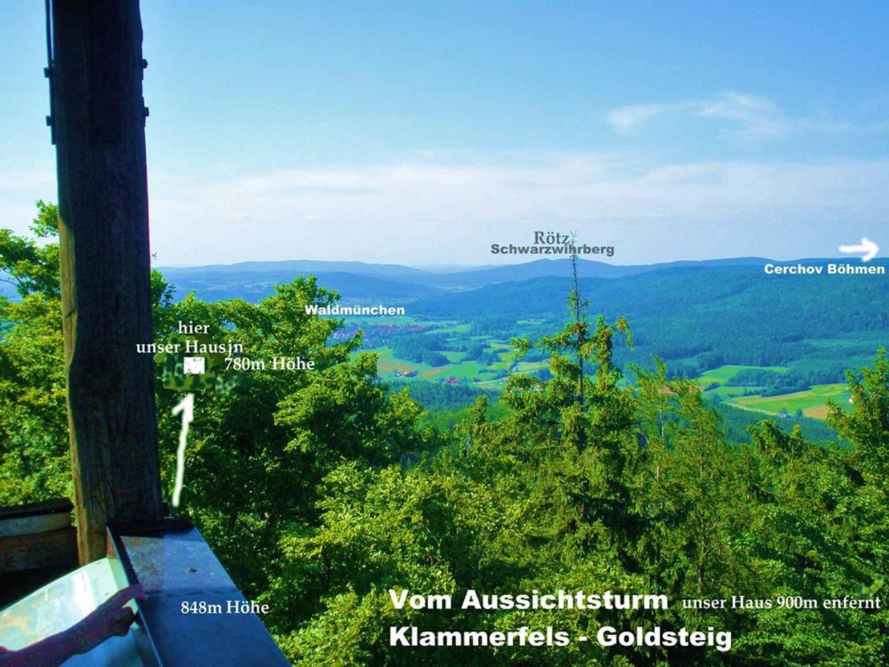 Ferienwohnungen Waldblick Waldmünchen Exterior foto