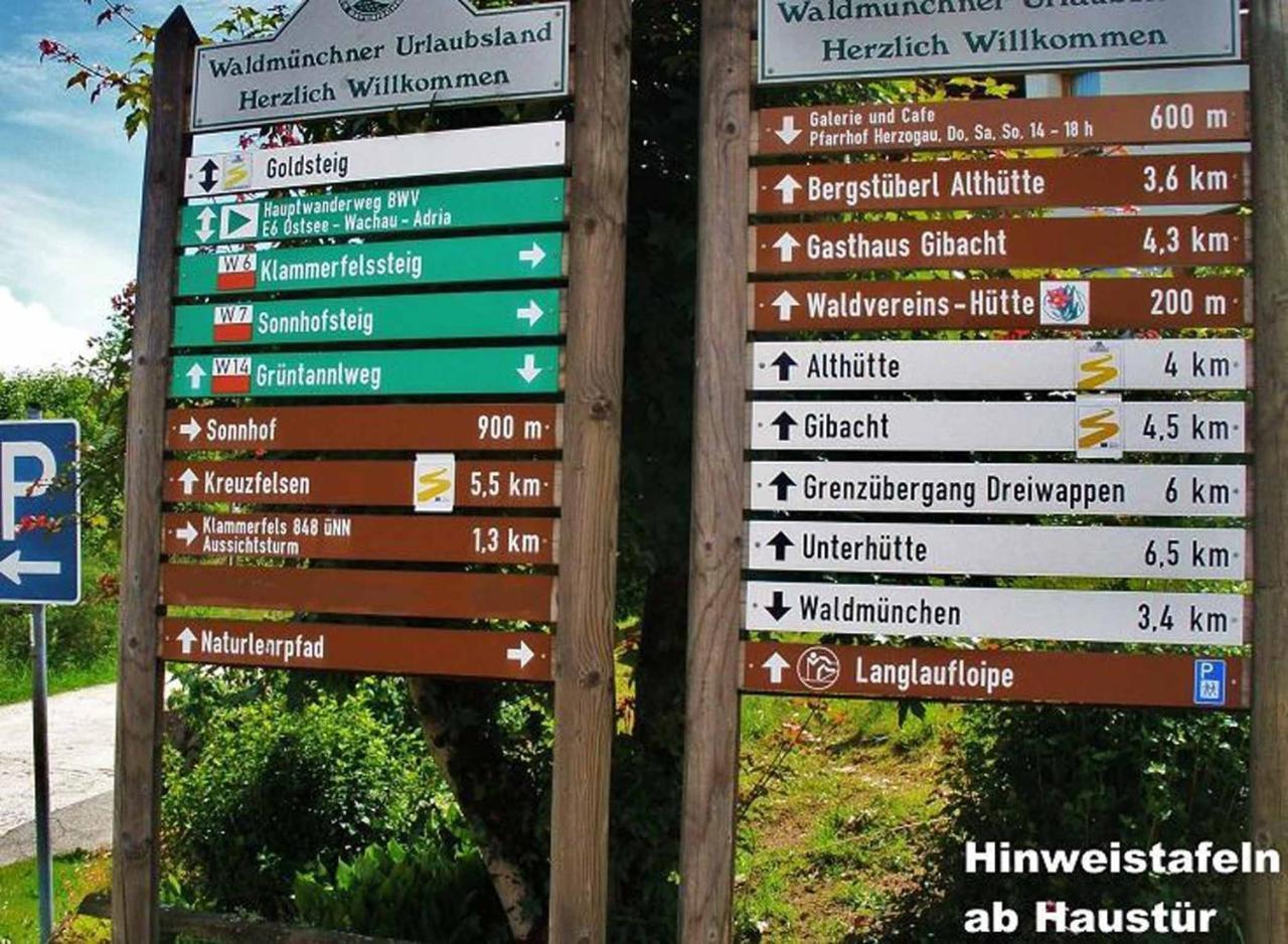 Ferienwohnungen Waldblick Waldmünchen Exterior foto